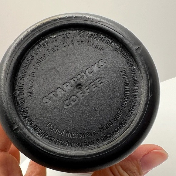 2008 Starbucks Coffee Dragonfly Butterfly Humming Bird 8oz Travel Tumbler ~ EUC - Picture 2 of 6